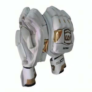 A77 ProLite White Cricket Batting Gloves