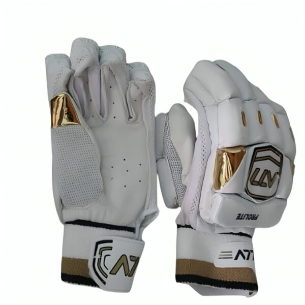 A77 ProLite White Cricket Batting Gloves