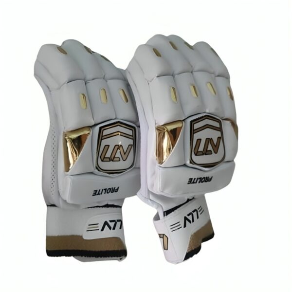 Beautiful A77 Cricket Gloves in White