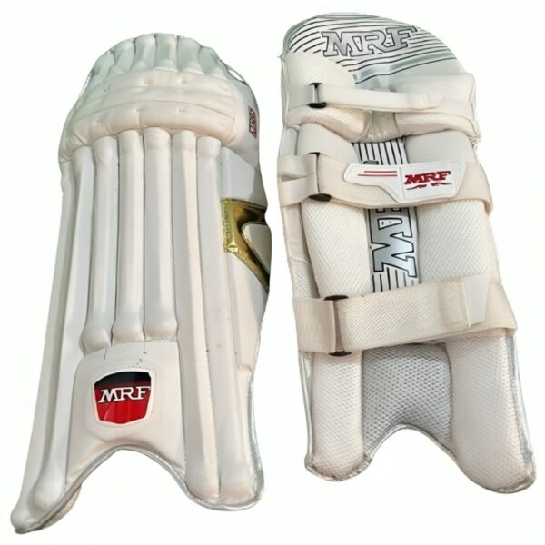 MRF White Color Cricket Batting Pads